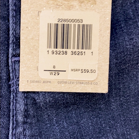 Levi’s 721 High-Rise Skinny Ankle Studs slim 8 /29 - Picture 14 of 14